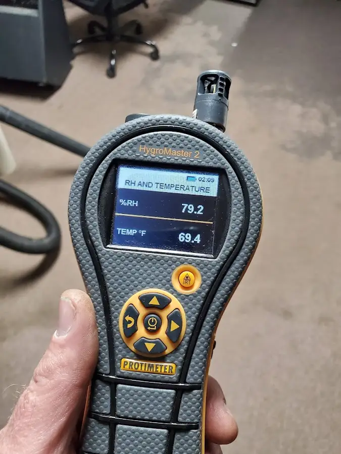 Moisture meter humidity assessment for Mold Remediation & Removal in Dickson City